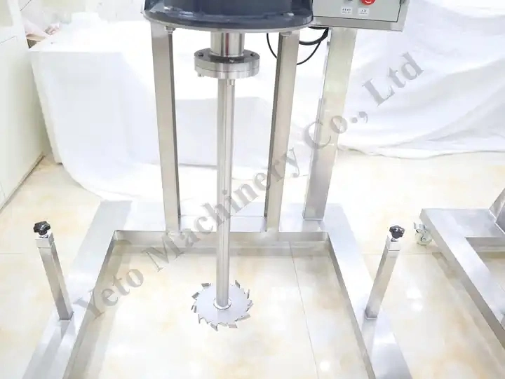 Electric /Pneumatic Lifting Water Based Paint Mixing Making Machine High Speed Dispersion Mixer Agitator