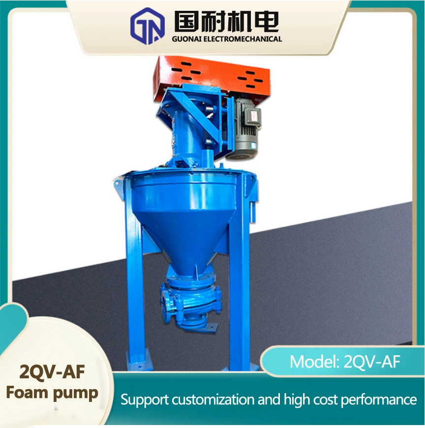 Af Vertical Foam Pump Froth Pump Dredging Slurry Pump Electric Engine Slurry Pump Sand Slurry Pump Sludge Pump