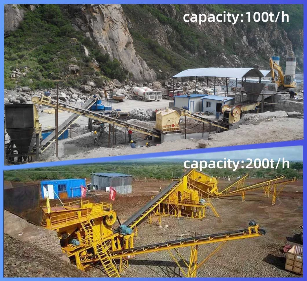 Quarry Stone PE400X600 Mobile Gold Ore Crusher Jaw Crushing Equipment