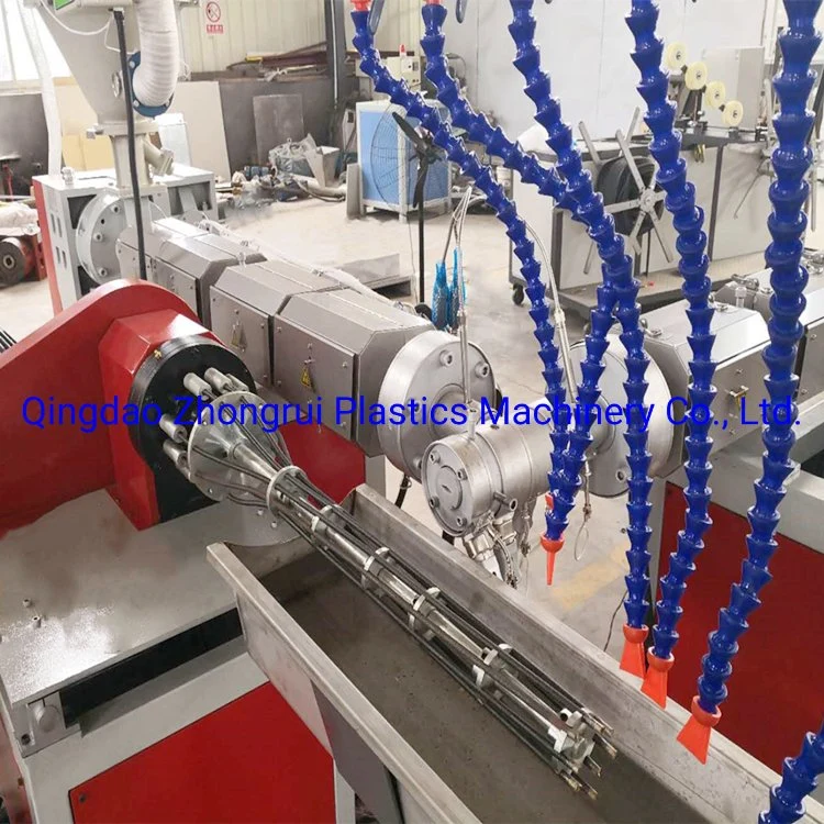 Cattle Reinforced Conveying Pipe Production Line/Zhongrui Plastic Machine/PVC Plastic Reinforced Pipe Equipment