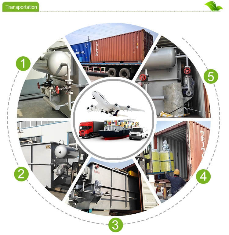 Dissolved Air Flotation Wastewater Treatment Machine Daf for Cow Pigs Chicken Slaughtering House Sewage Treatment