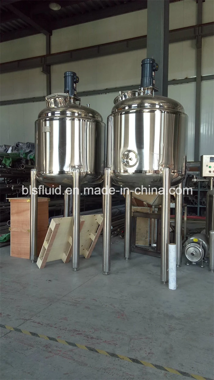 Bls Industrial Duble Jacketed Heating Multi-Function Agitation Mixing Tank