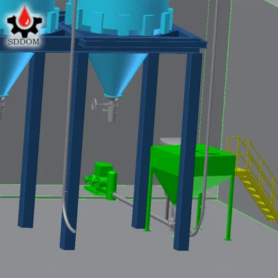 Пневматический конвейер для цемента Sddom, Оборудование для пневматической транспортировки цемента
